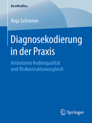 cover image of Diagnosekodierung in der Praxis